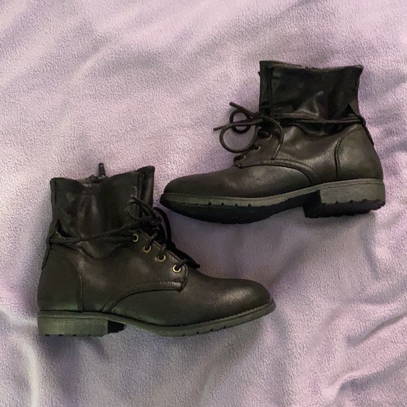 Girls Sonoma black ankle booties - Picture 4 of 8